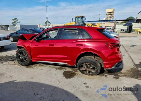 2020 Audi Q3 Prestige S-Line z USA, uszkodzony, nr VIN WA1FECF30L1040098